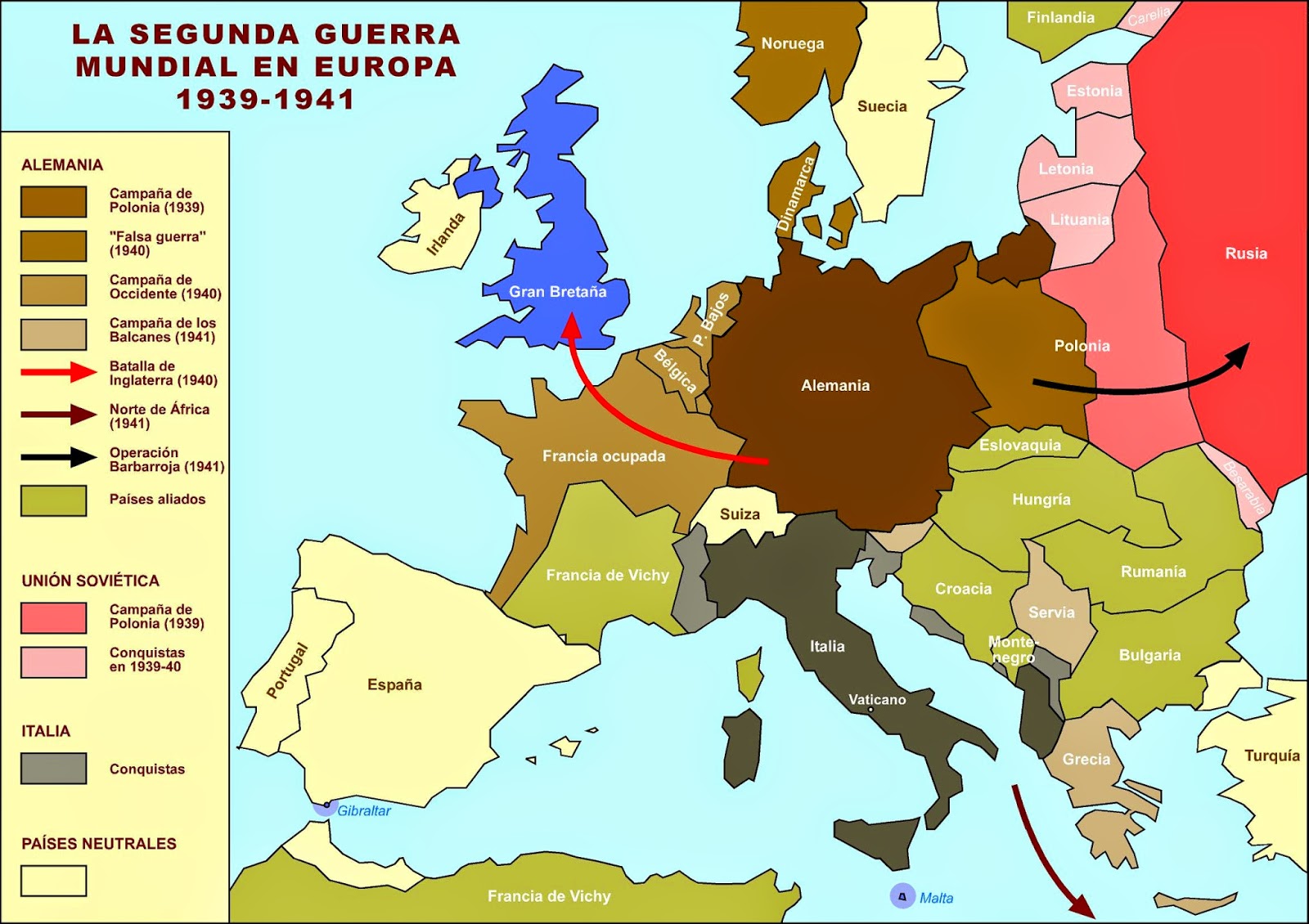 º La II Guerra Mundial